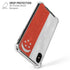 Singapore Flag Distressed iPhone XS Max Clear Case